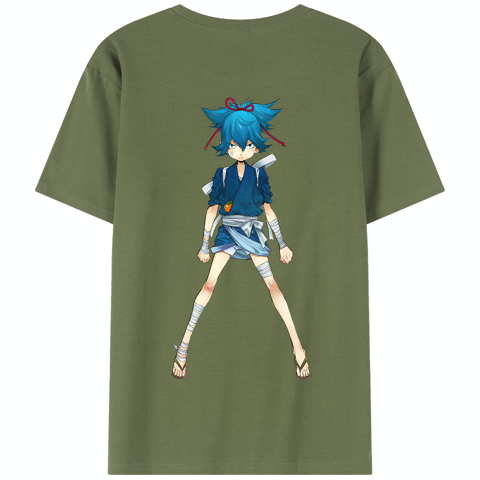 （画像用） 刀剣乱舞 Touken Ranbu 綿100％半袖Tシャツ（背面プリント）